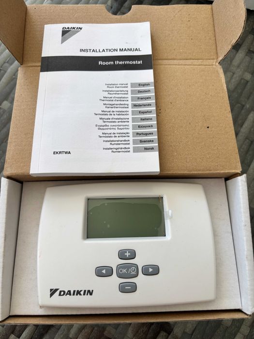 Termostat Daikin + modul wireless / controller WiFi - NOU