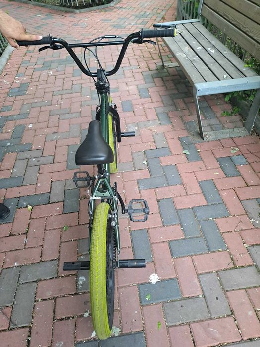 Bicicleta BMX negru
