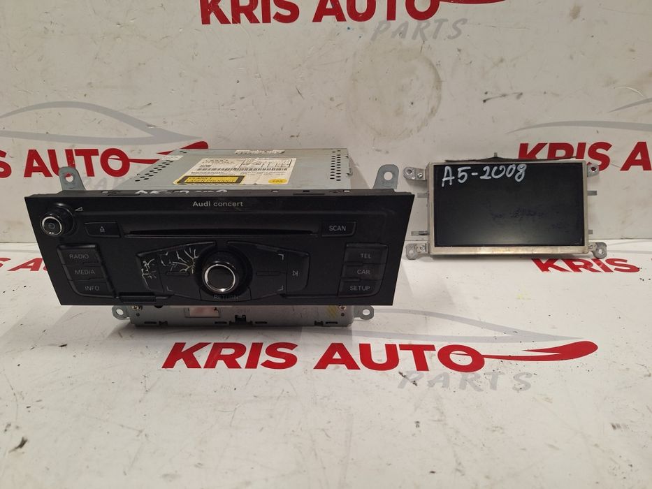 Cd - Radio-  Music Audi A5 / Сд - Радио - Музика Ауди А5 2008г.