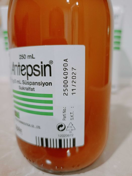 Антепсин Сироп /Antepsin Sucralfate l