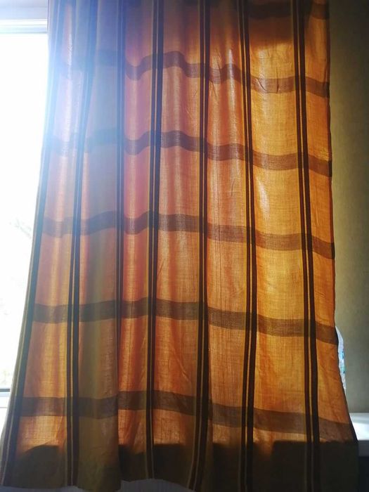 Тюль, шторы б/у продам