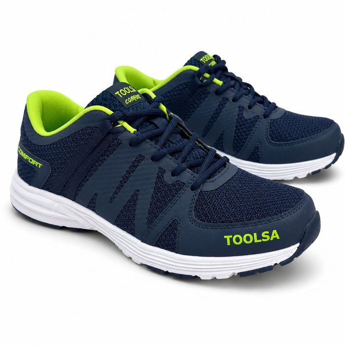 Мъжки работни защитни обувки с метално бомбе Toolsa comfort