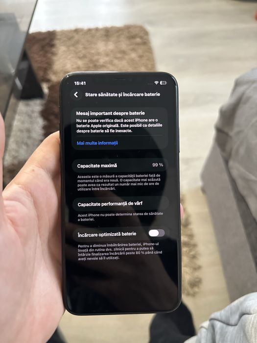 vand iphone 11 pro max 99% baterie 256gb
