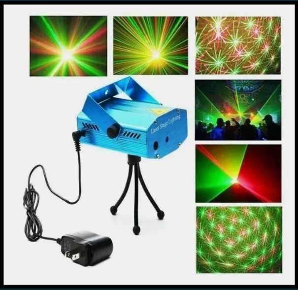 Лазерный проектор новогодний прожектор для дома