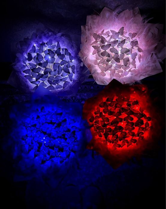 Букеты из бабочек в наличии