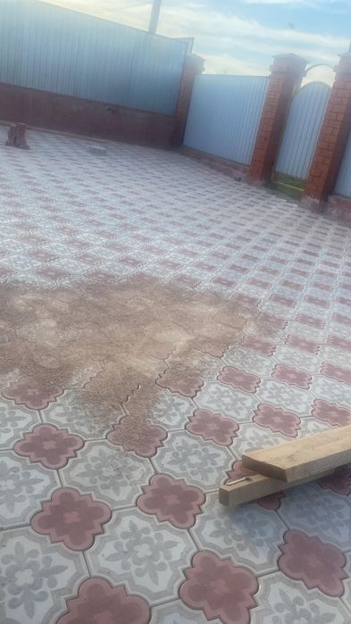 Укладка брусчатки, асфальта