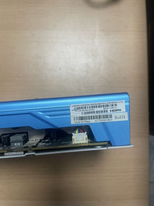 Vand placa video Amd Radeon RX580 SapphireNitro Plus de 8Gb