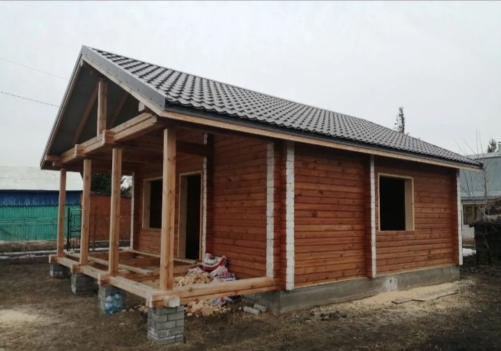 Модульный дом из дерева в наличии