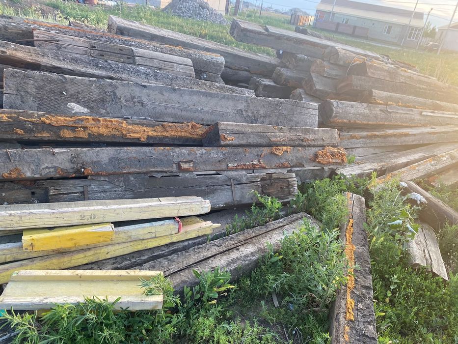 Продается шпалы  после разбора жилого дома