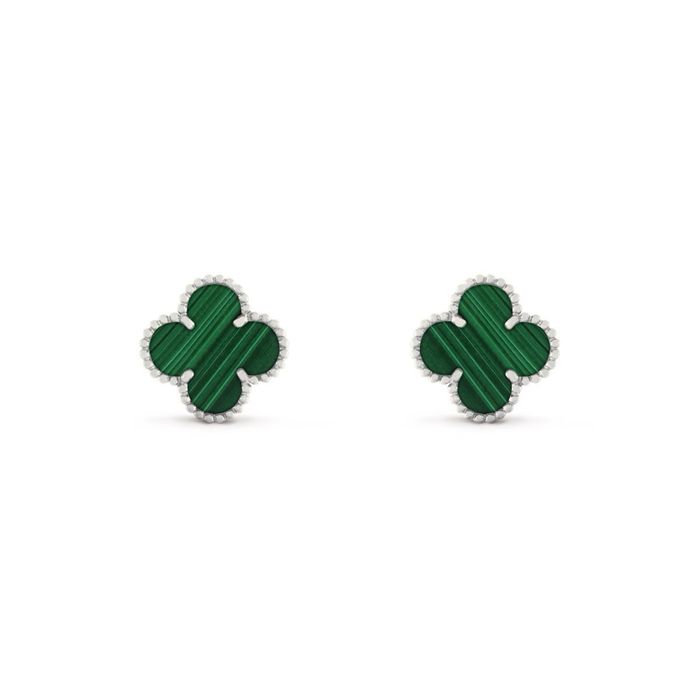 Van Cleef обеци с 18к позлата и сертификат / всички видове