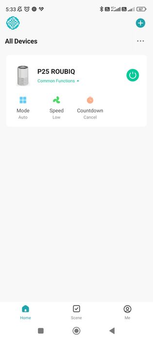 Purificator aer Alecoair Rubiq p25