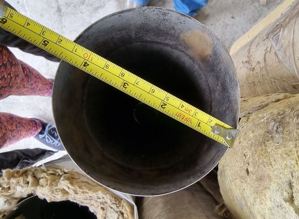 Vând horn, cos fum, tuburi inox dedicat grosime 0.60 mm diametru 120mm