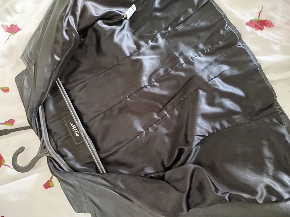 Кожаная косуха куртка