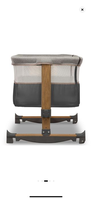 Детска/бебешка кошара/ легло next to me люлка + матрак lionelo leonie