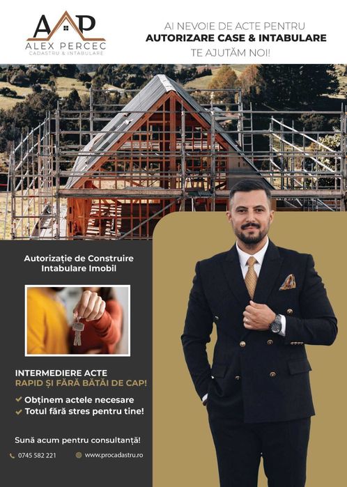 Te ajut sa autorizezi si intabulezi casa fara stres si griji