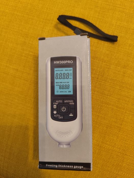 Tester Vopsea Auto HW300PRO / Grosimetru Chit Nou