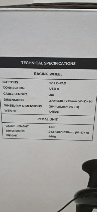 Volan gaming Speedlink Trailblazer Racing Wheel