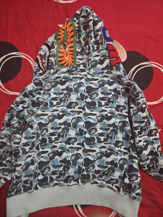 Hanorac Bape Baby Blue
