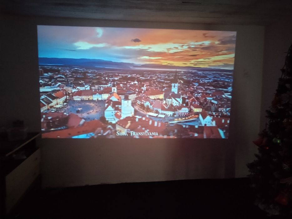 Proiector led video 4k hy320mini