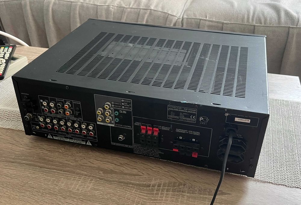 Kenwood KRF-V4550D  Receiver audio-video Dolby Digital 5.1 80W canal