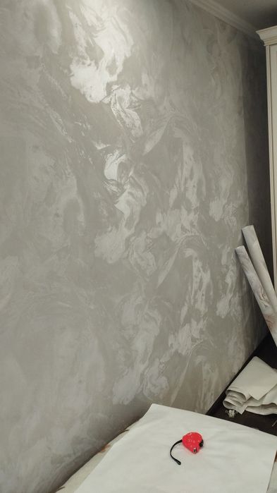 Поклейка обоев ,900 тенге