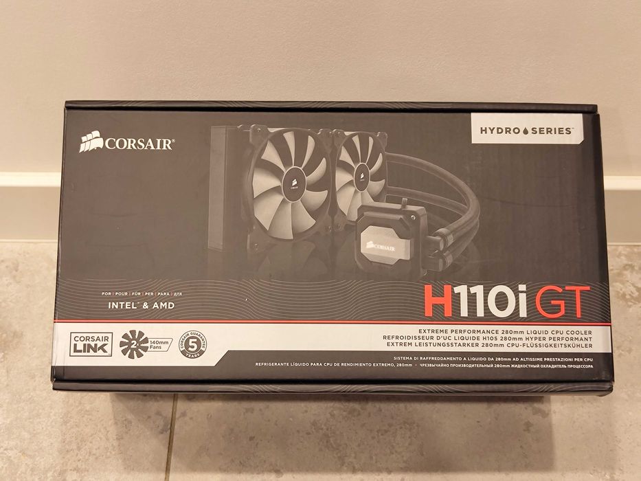 Водно охлаждане Corsair Hydro Series H110i GT AIO 280mm