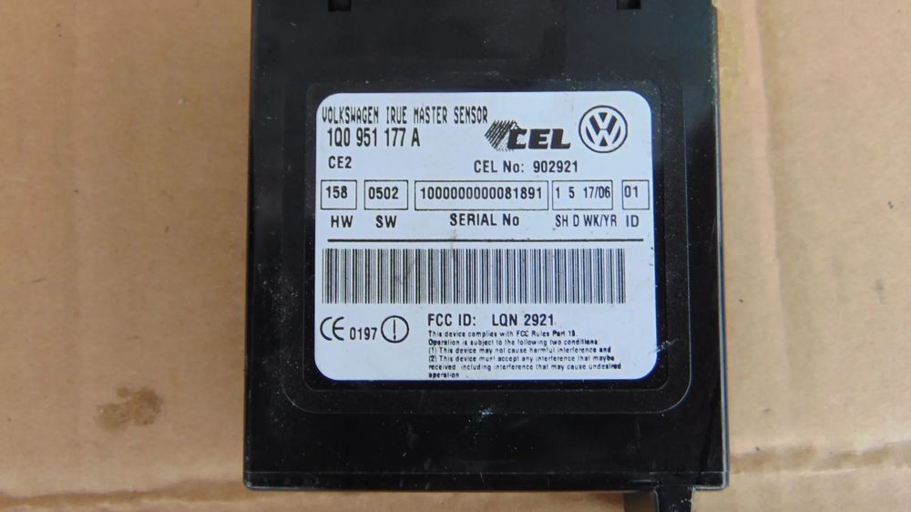 modul control VW Eos calculator senzor radar eos
