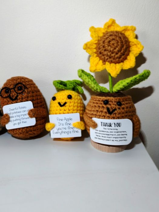 7 Păpuși croșetate manual, realizate cu multă grijă și atenție la deta