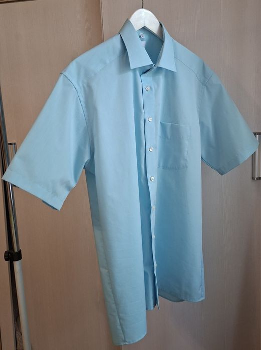 Бирюзовая рубашка от Olymp Luxor (modern fit)