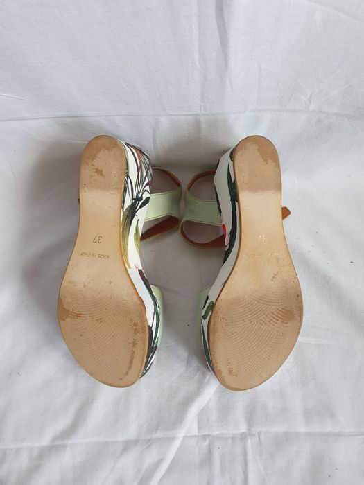 Sandale cu platforma Benvenuti 37 piele naturala