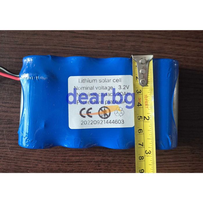 Батерия за соларна лампа четворна тип 32650