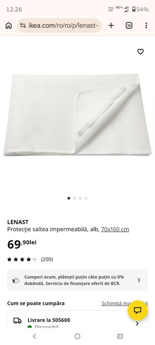 Vand patut copii + saltea + husa impermeabila