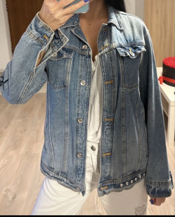 Geaca denim zara