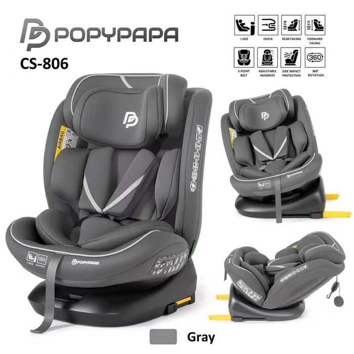 Автокресло детское с функцией "Isofix" 0-36kg бесплатная доставка по г