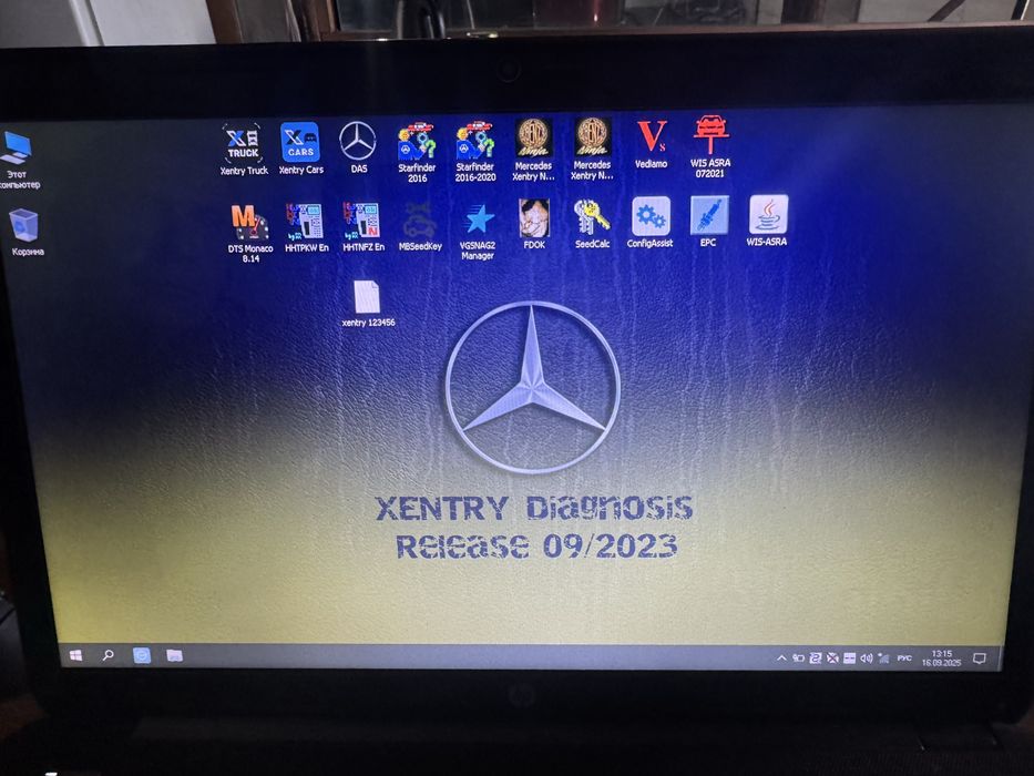 Xentry diagnostic диагностика мерседес
