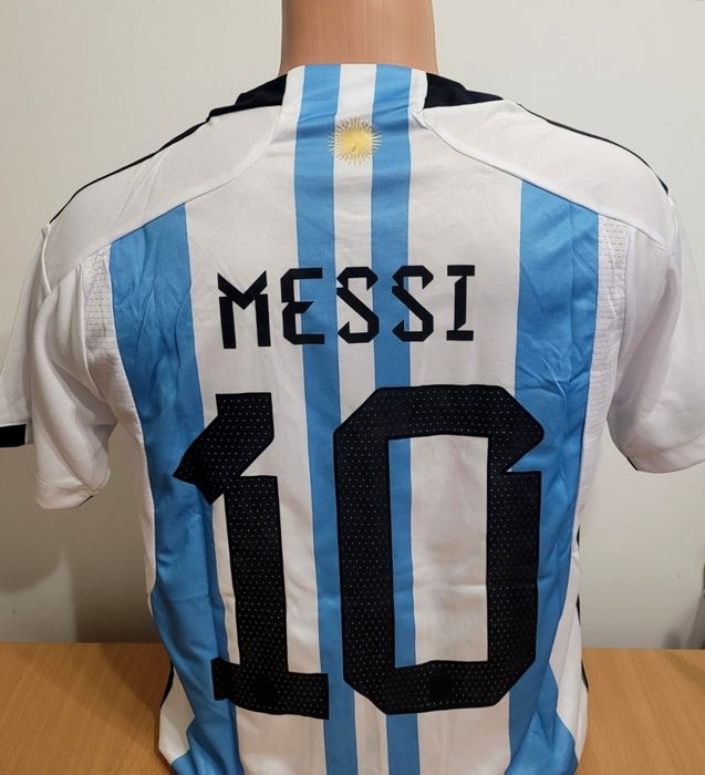 Tricou fotbal de copii Messi Argentina compleu cu pantaloni