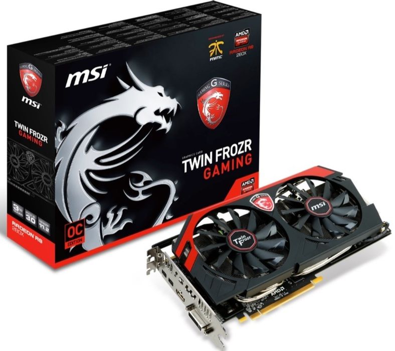 Видеокарта msi r9 280x 3g