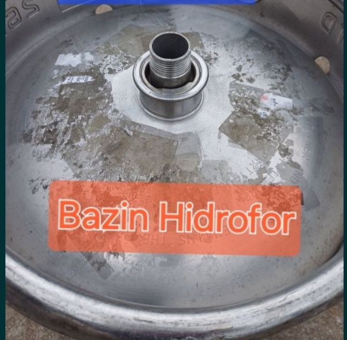 Bazin pt Hidrofor 30l 50l inox alimentar