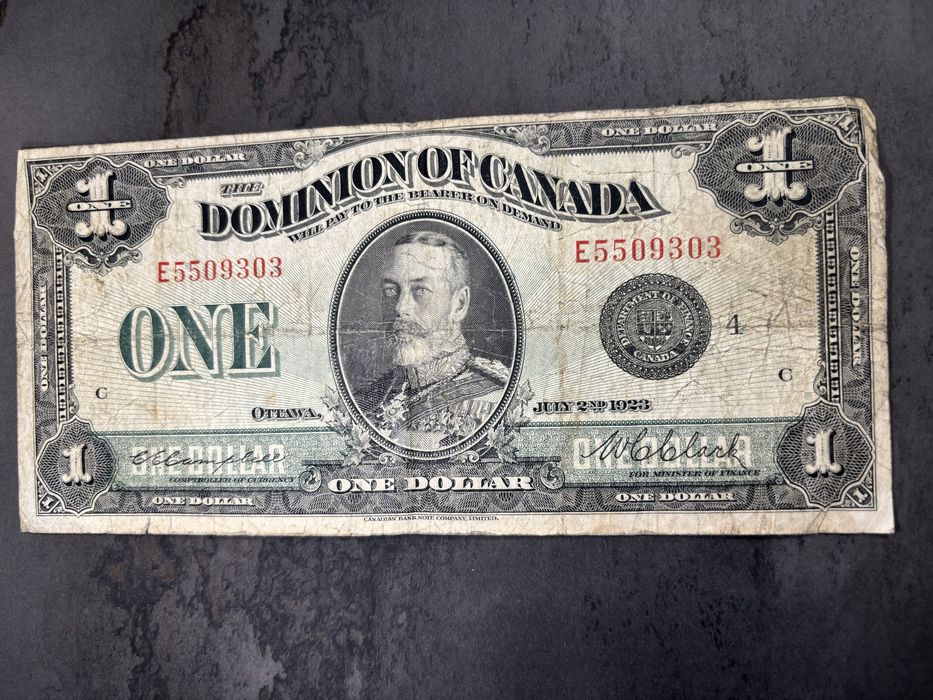 Стари Канадски банкноти