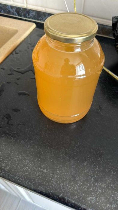 Яблочный уксус, 100% на мёде 0,5 л-3000 тен. 100% полезен