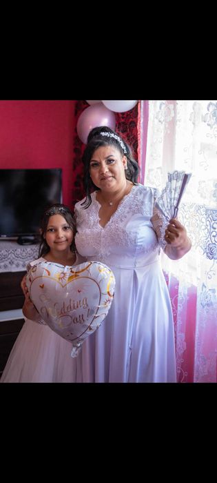 Rochie pentru cununie religioasa și și pt fiica