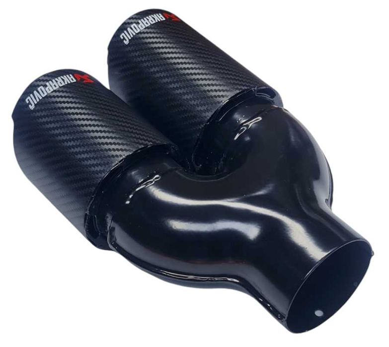 Двойни Накрайници за Ауспух АКРАПОВИЧ/AKRAPOVIC, различни размери