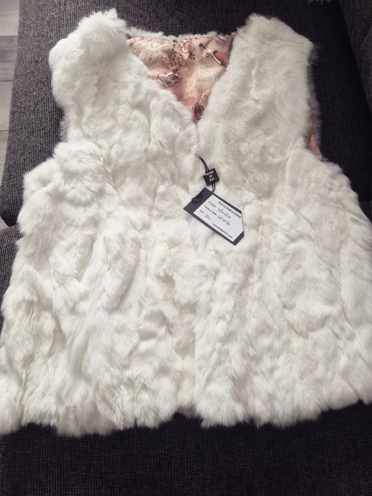 Vesta blana naturala