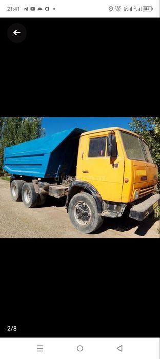 КАМАЗ холати яхши ишлаб турган  мошина матори ремонтан булди