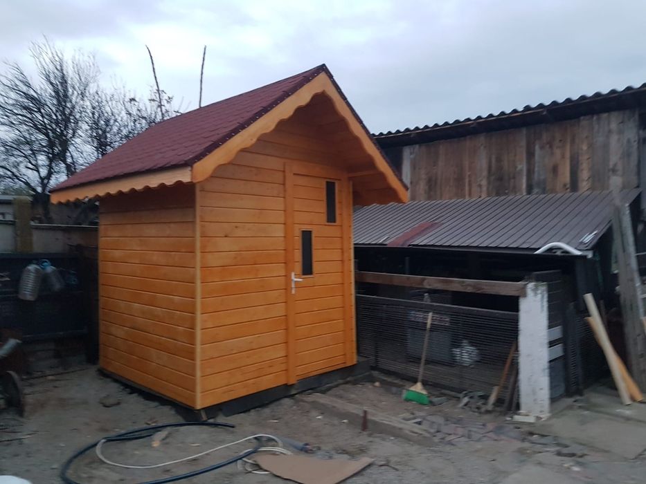 Foișor din lemn -pergole.