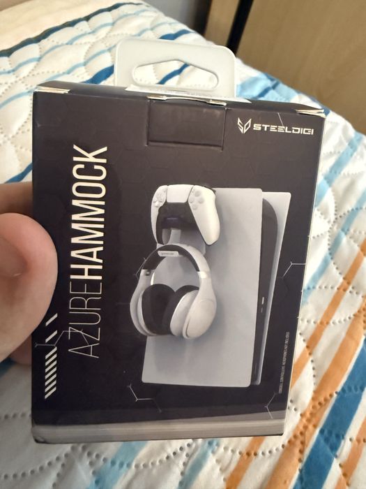 Докинг зарядна станция SteelDigi - Azure Hammock, бяла (PS5)