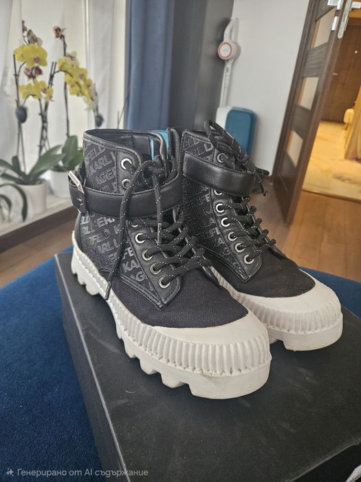 Боти обувки Karl Lagerfeld