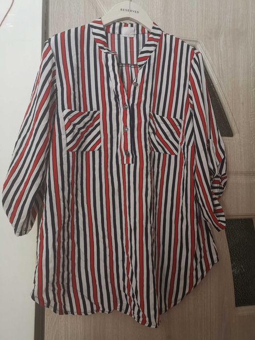 Bluza matasica cu dungi
