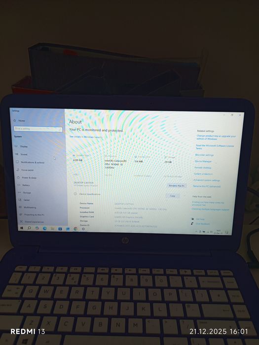 De vânzare laptop