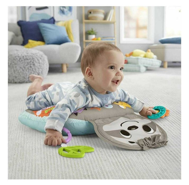 Бебешка възглавничка за седене по корем Fisher price/ tummy time pillow